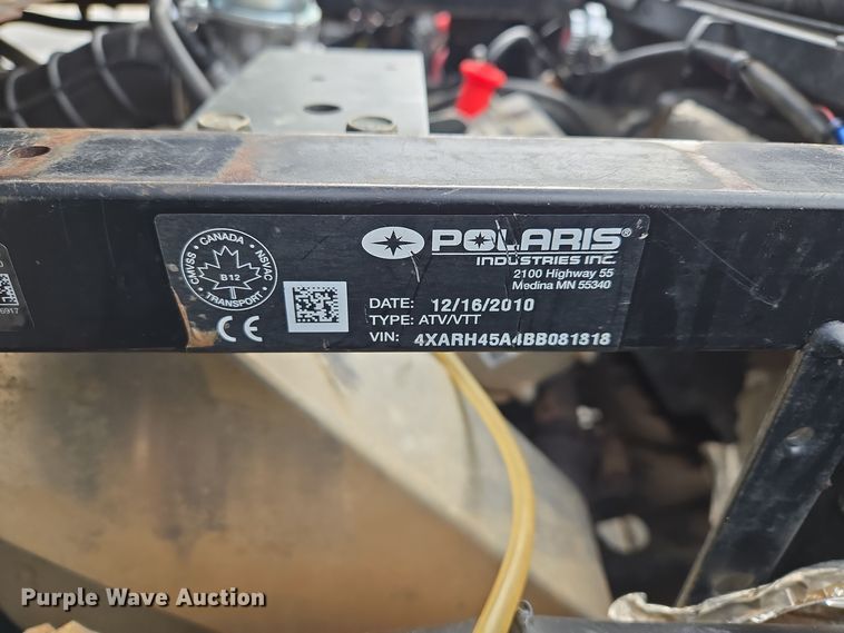 image for item EQ3693 2011 Polaris Ranger utility vehicle