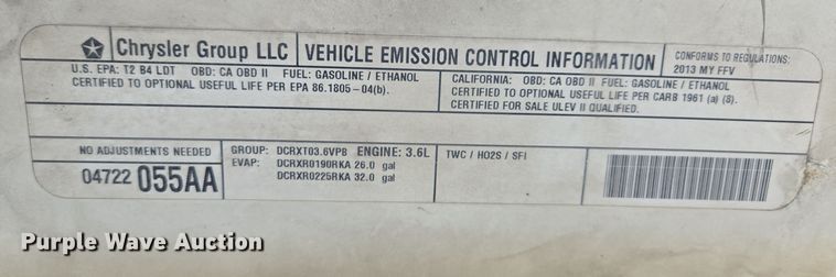 image for item EQ3745 2013 Dodge  Ram 1500 pickup truck