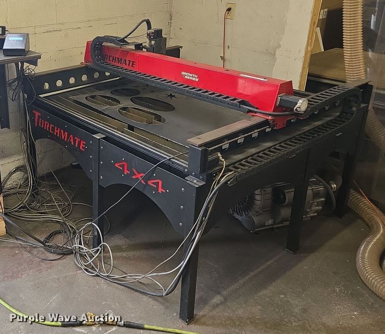 image for item EQ3772 Lincoln  Torchmate 4x4 plasma cutting table 