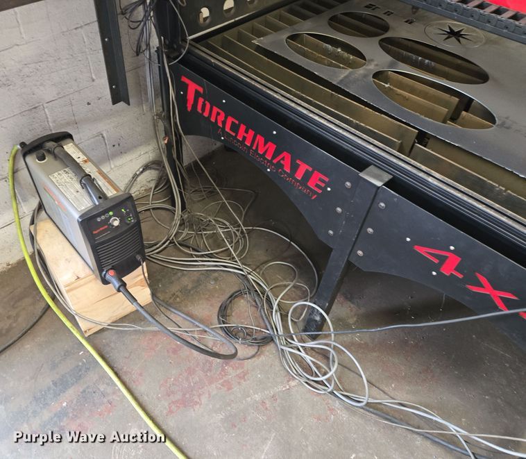 image for item EQ3772 Lincoln  Torchmate 4x4 plasma cutting table 