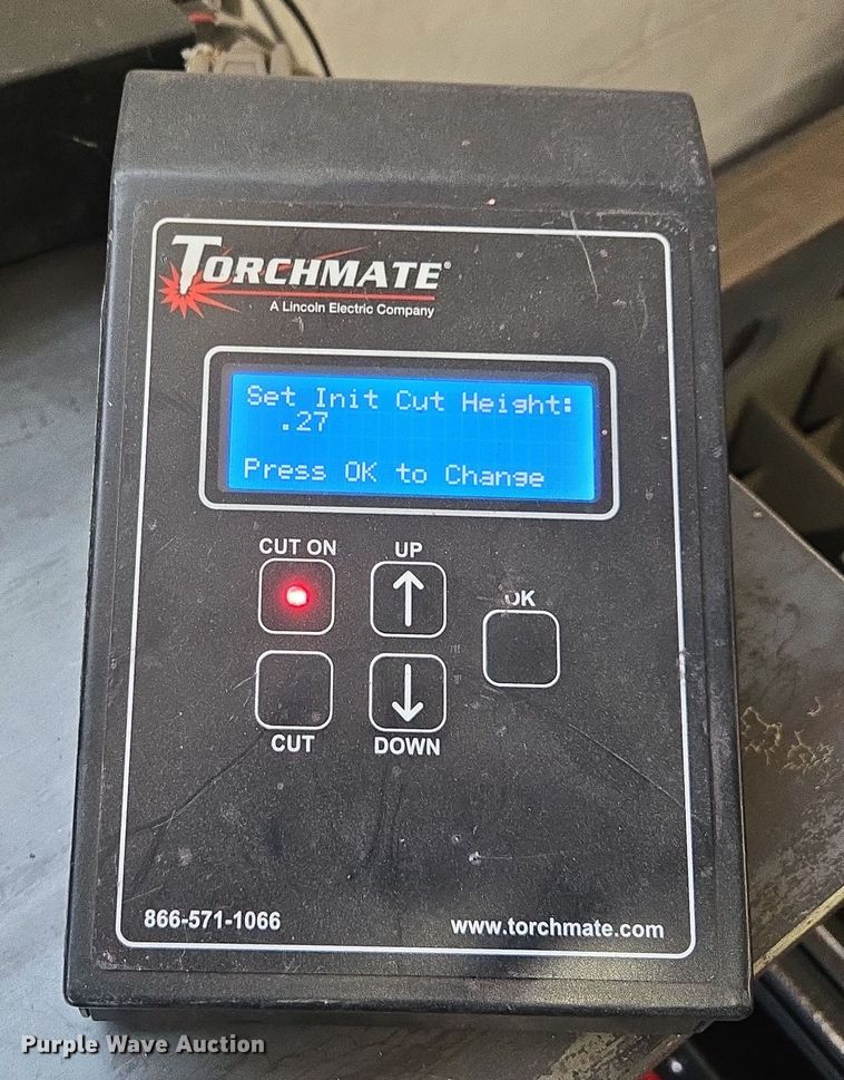 image for item EQ3772 Lincoln  Torchmate 4x4 plasma cutting table 