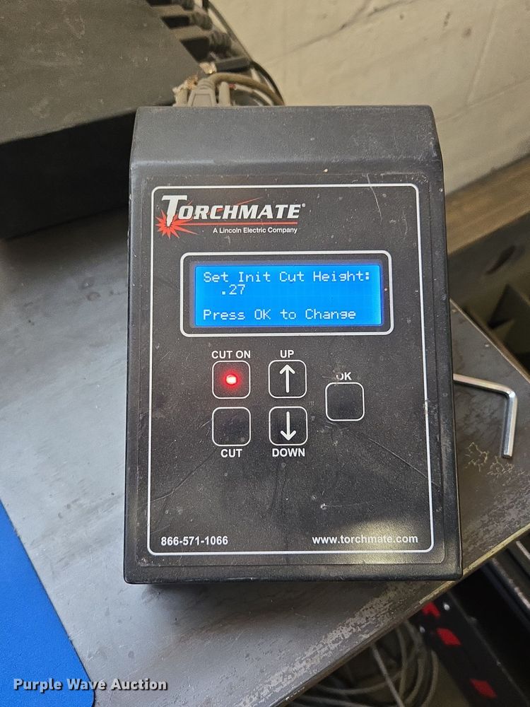 image for item EQ3772 Lincoln  Torchmate 4x4 plasma cutting table 