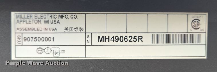 image for item EQ3773 2017 Miller  Bobcat 250 welder/generator