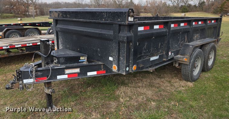 image for item EQ3777 2019 Load Trailer  dump trailer