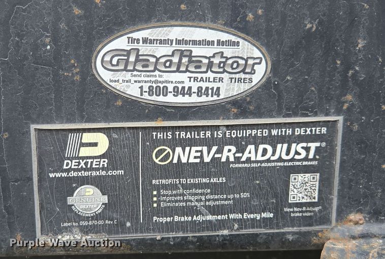 image for item EQ3777 2019 Load Trailer  dump trailer