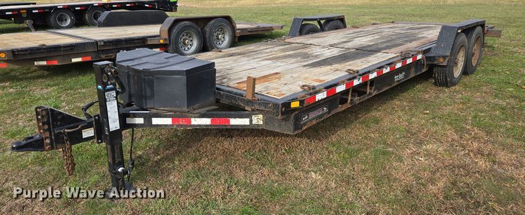image for item EQ3778 2011 Midsota Manufacturing Midsota TB (7) tilt deck equipment trailer
