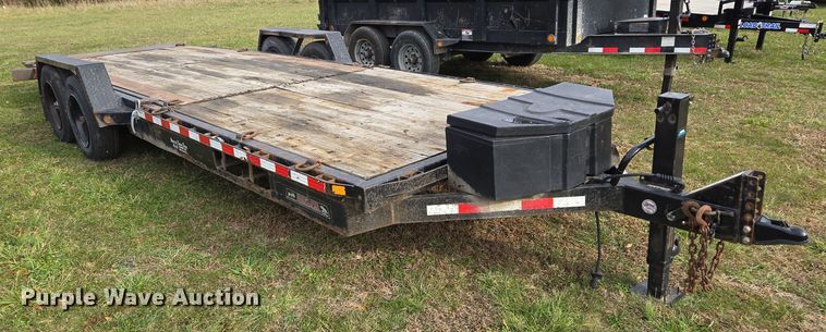 image for item EQ3778 2011 Midsota Manufacturing Midsota TB (7) tilt deck equipment trailer