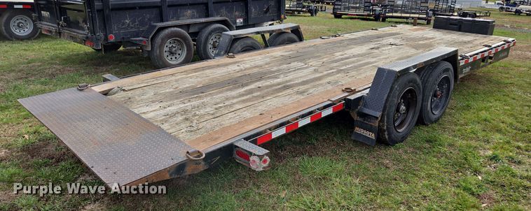 image for item EQ3778 2011 Midsota Manufacturing Midsota TB (7) tilt deck equipment trailer