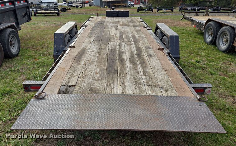 image for item EQ3778 2011 Midsota Manufacturing Midsota TB (7) tilt deck equipment trailer