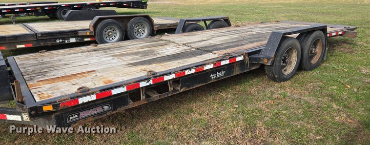 image for item EQ3778 2011 Midsota Manufacturing Midsota TB (7) tilt deck equipment trailer