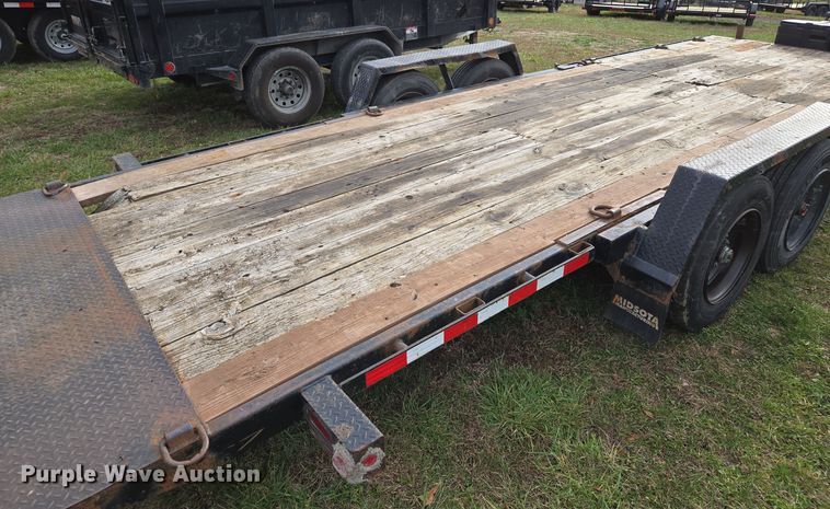 image for item EQ3778 2011 Midsota Manufacturing Midsota TB (7) tilt deck equipment trailer