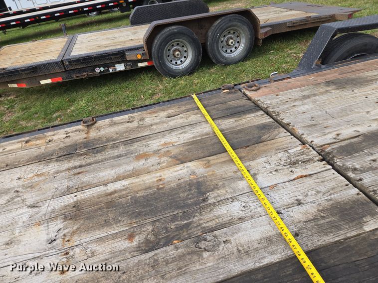 image for item EQ3778 2011 Midsota Manufacturing Midsota TB (7) tilt deck equipment trailer