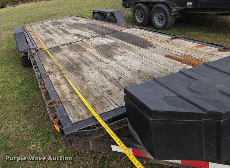 image for item EQ3778 2011 Midsota Manufacturing Midsota TB (7) tilt deck equipment trailer