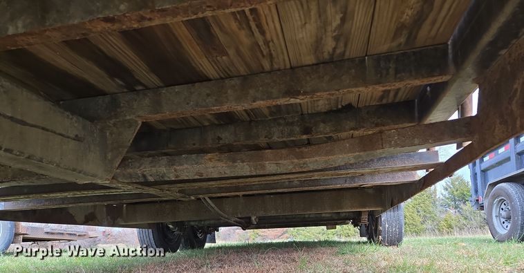 image for item EQ3778 2011 Midsota Manufacturing Midsota TB (7) tilt deck equipment trailer