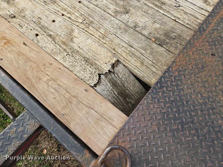 image for item EQ3778 2011 Midsota Manufacturing Midsota TB (7) tilt deck equipment trailer