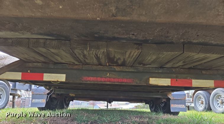 image for item EQ3778 2011 Midsota Manufacturing Midsota TB (7) tilt deck equipment trailer
