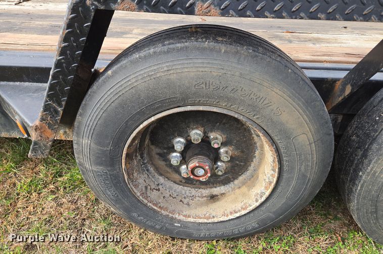 image for item EQ3778 2011 Midsota Manufacturing Midsota TB (7) tilt deck equipment trailer