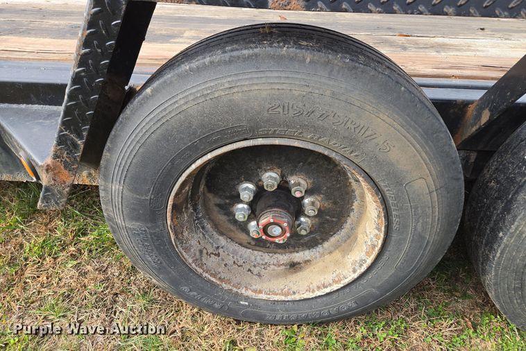 image for item EQ3778 2011 Midsota Manufacturing Midsota TB (7) tilt deck equipment trailer