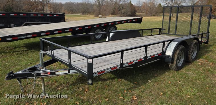 image for item EQ3780 2016 Heartland  utility trailer