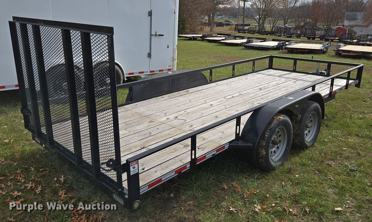 image for item EQ3780 2016 Heartland  utility trailer