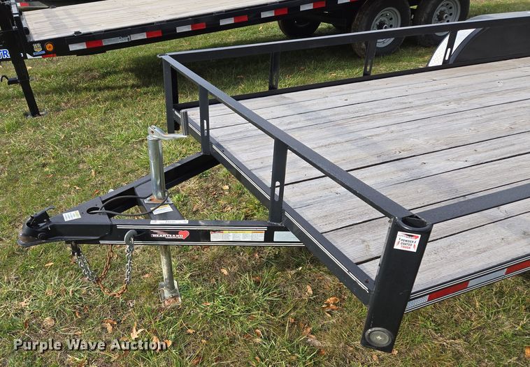 image for item EQ3780 2016 Heartland  utility trailer