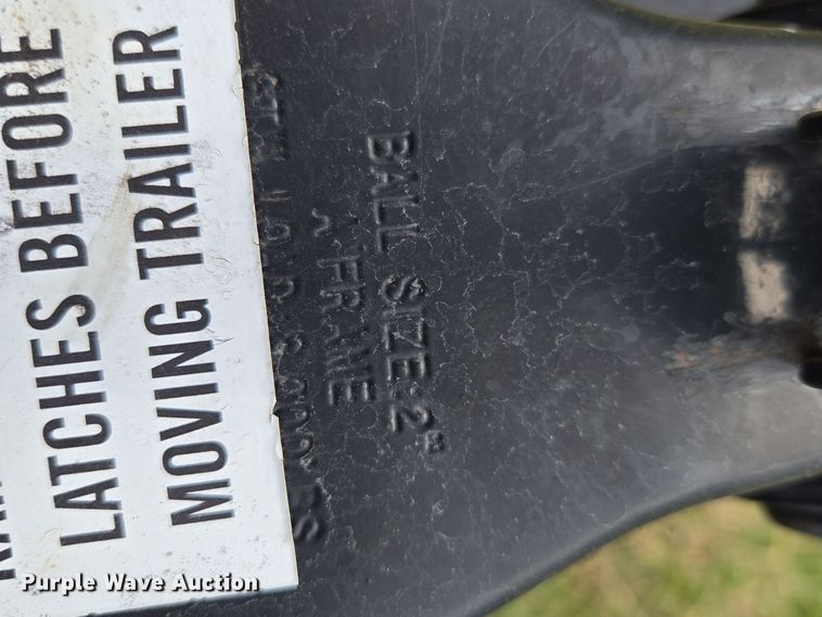 image for item EQ3780 2016 Heartland  utility trailer