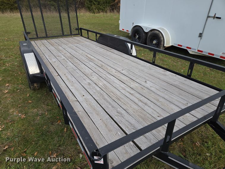 image for item EQ3780 2016 Heartland  utility trailer