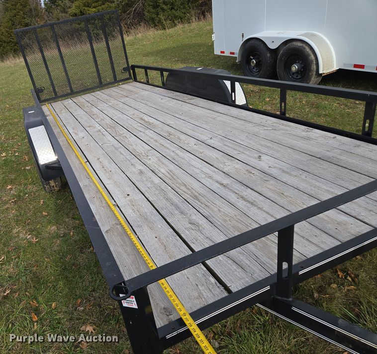 image for item EQ3780 2016 Heartland  utility trailer