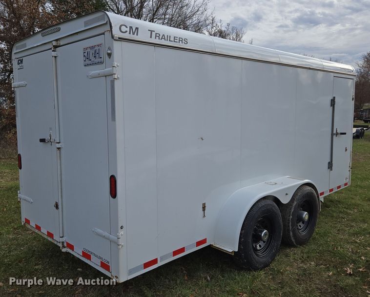 image for item EQ3781 2020 CM Trailers  enclosed cargo trailer
