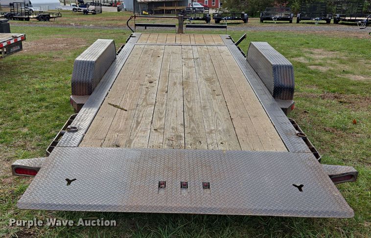 image for item EQ3782 2018 Ironbull tilt deck equipment trailer