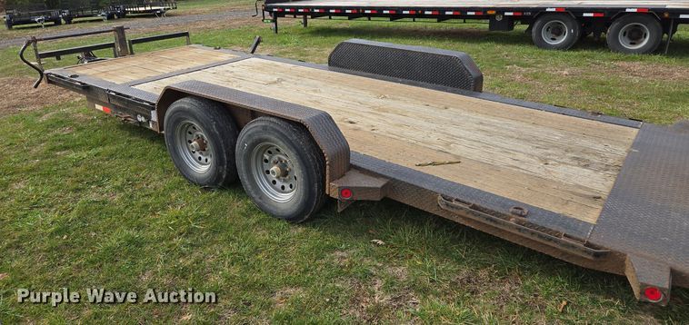 image for item EQ3782 2018 Ironbull tilt deck equipment trailer