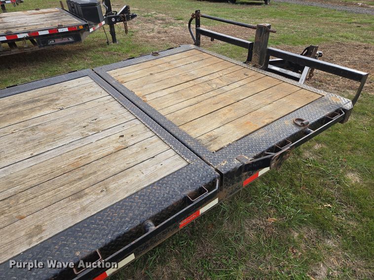 image for item EQ3782 2018 Ironbull tilt deck equipment trailer