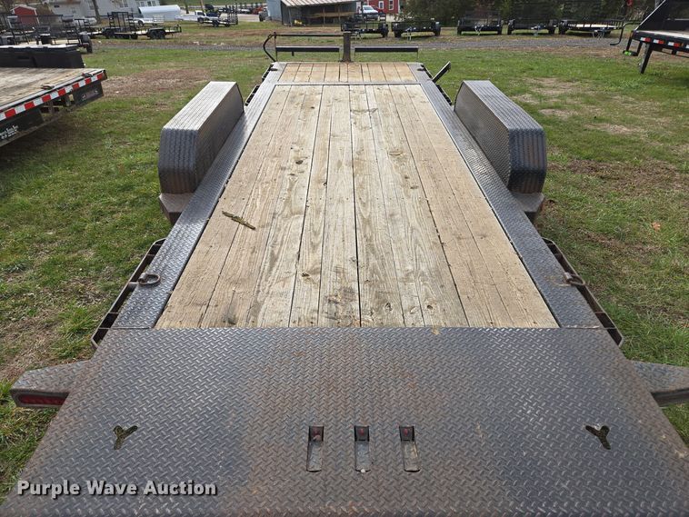 image for item EQ3782 2018 Ironbull tilt deck equipment trailer