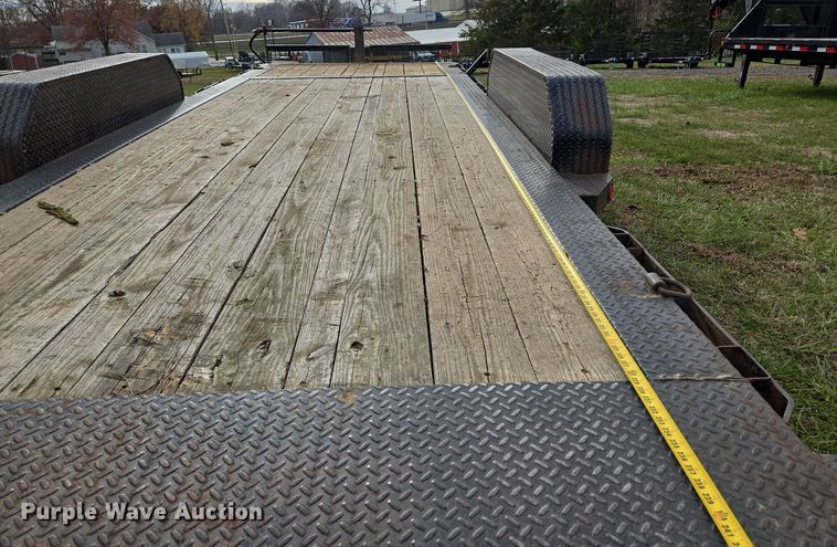 image for item EQ3782 2018 Ironbull tilt deck equipment trailer