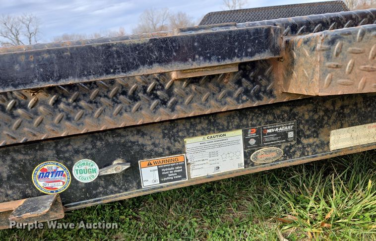 image for item EQ3782 2018 Ironbull tilt deck equipment trailer