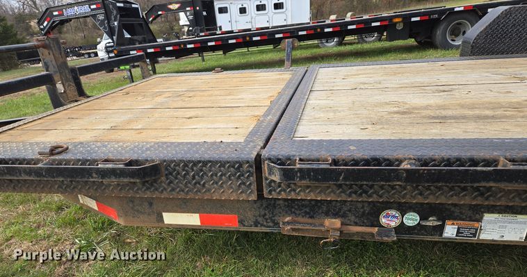 image for item EQ3782 2018 Ironbull tilt deck equipment trailer