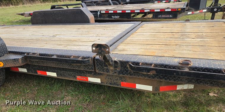image for item EQ3782 2018 Ironbull tilt deck equipment trailer