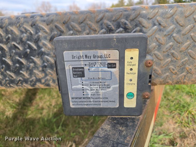 image for item EQ3782 2018 Ironbull tilt deck equipment trailer