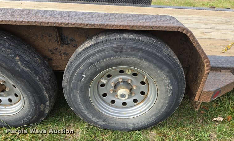 image for item EQ3782 2018 Ironbull tilt deck equipment trailer