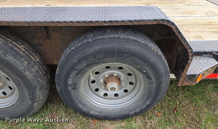 image for item EQ3782 2018 Ironbull tilt deck equipment trailer