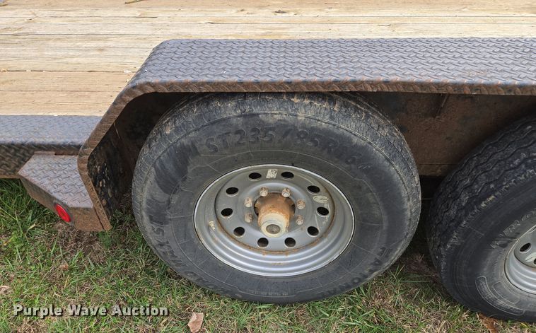 image for item EQ3782 2018 Ironbull tilt deck equipment trailer