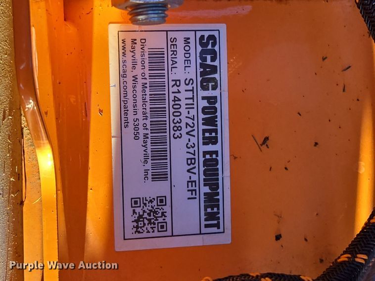 image for item EQ3796 Scag  Turf Tiger 2 ZTR lawn mower