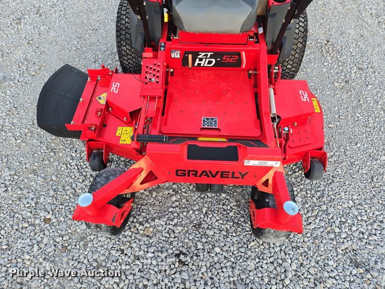 image for item EQ3800 Gravely  ZT HD-52 ZTR lawn mower