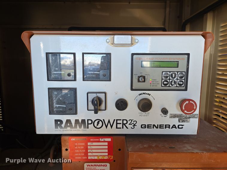 image for item EQ3801 2001 Generac  2000 Series  generator