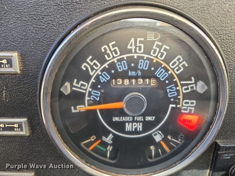 image for item EQ3839 1984 Jeep  CJ 8 Scrambler  SUV