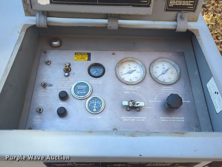 image for item ER4550 Ingersoll Rand MC-2A air compressor