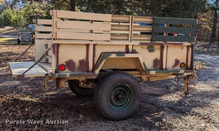 image for item ER4551 1991 Utility trailer