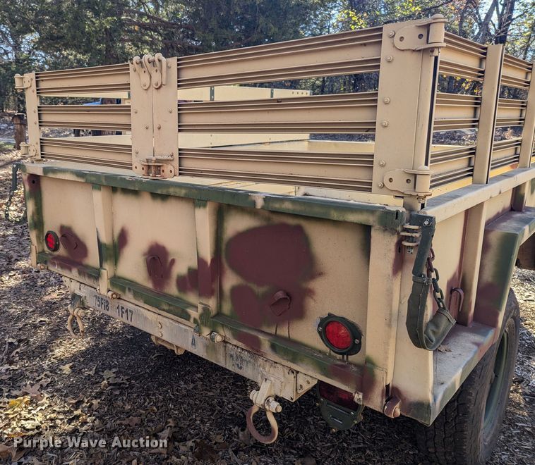 image for item ER4551 1991 Utility trailer