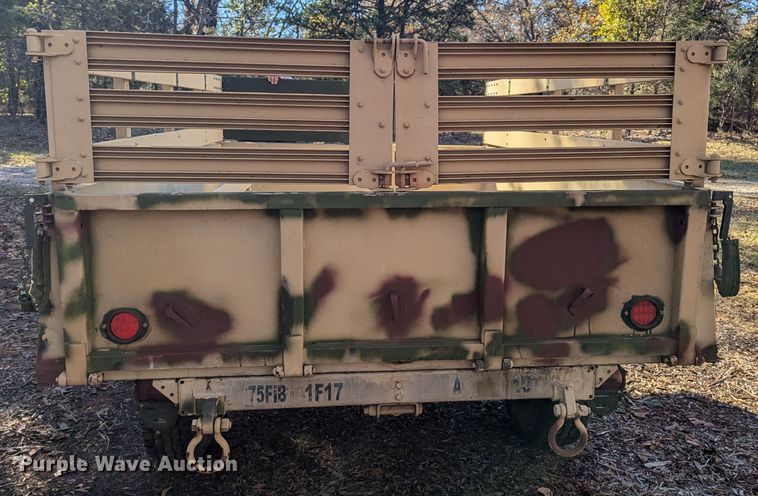 image for item ER4551 1991 Utility trailer