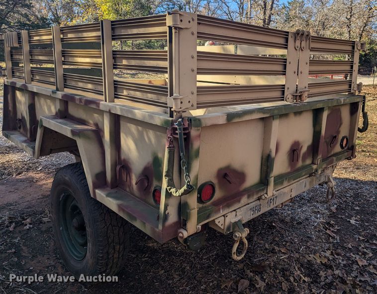 image for item ER4551 1991 Utility trailer